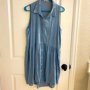 Denim style dress